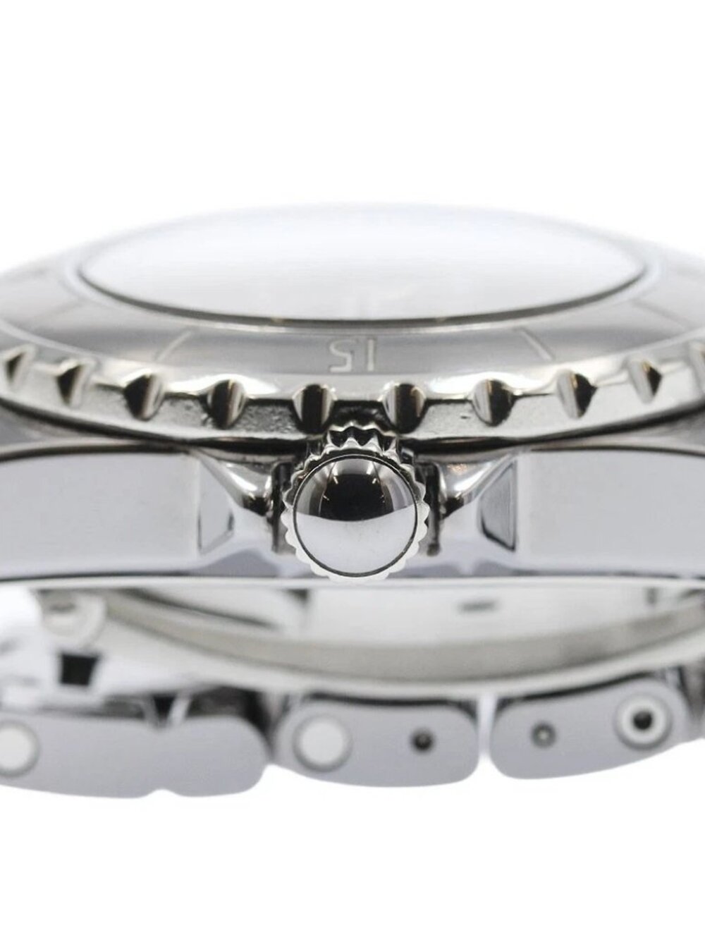 CHANEL J12 chromatic 33mm H3241 12P diamond gray Dial Quartz Ladies Watch_958259 - Picture 6 of 7